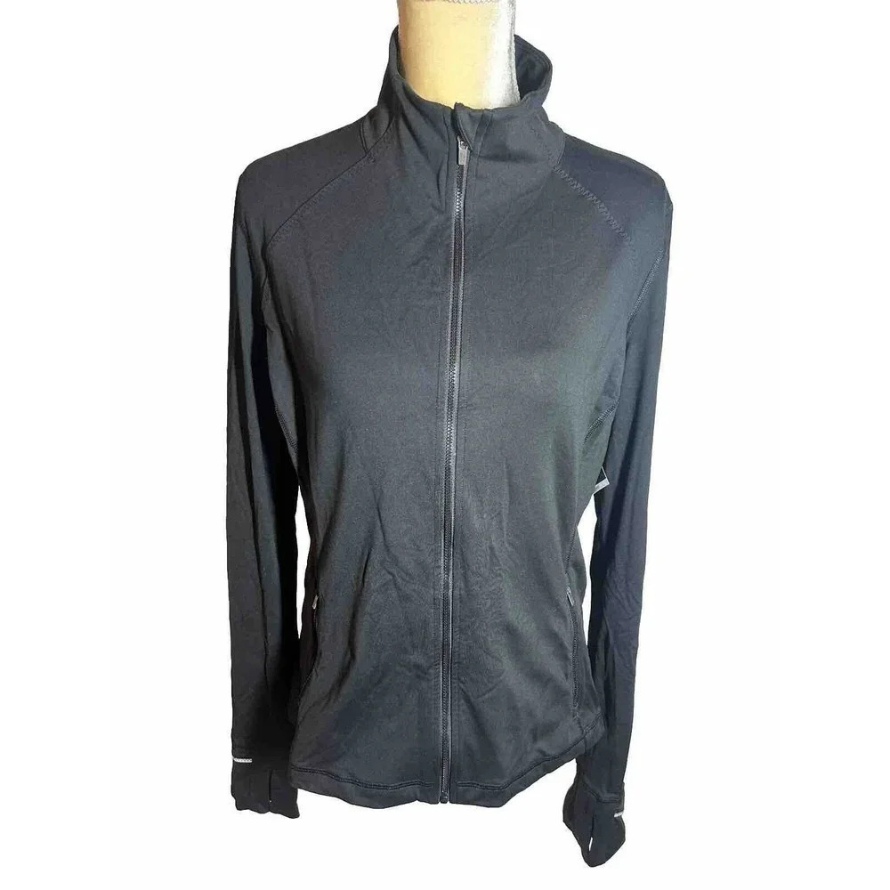 Victorias Secret Sport Womens Large Mesh Back Athletic Gym Yoga Jacket NWT